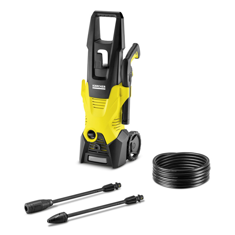 Kärcher K 3 Hochdruckreiniger Kompakt Elektro 380 l/h Schwarz, Gelb