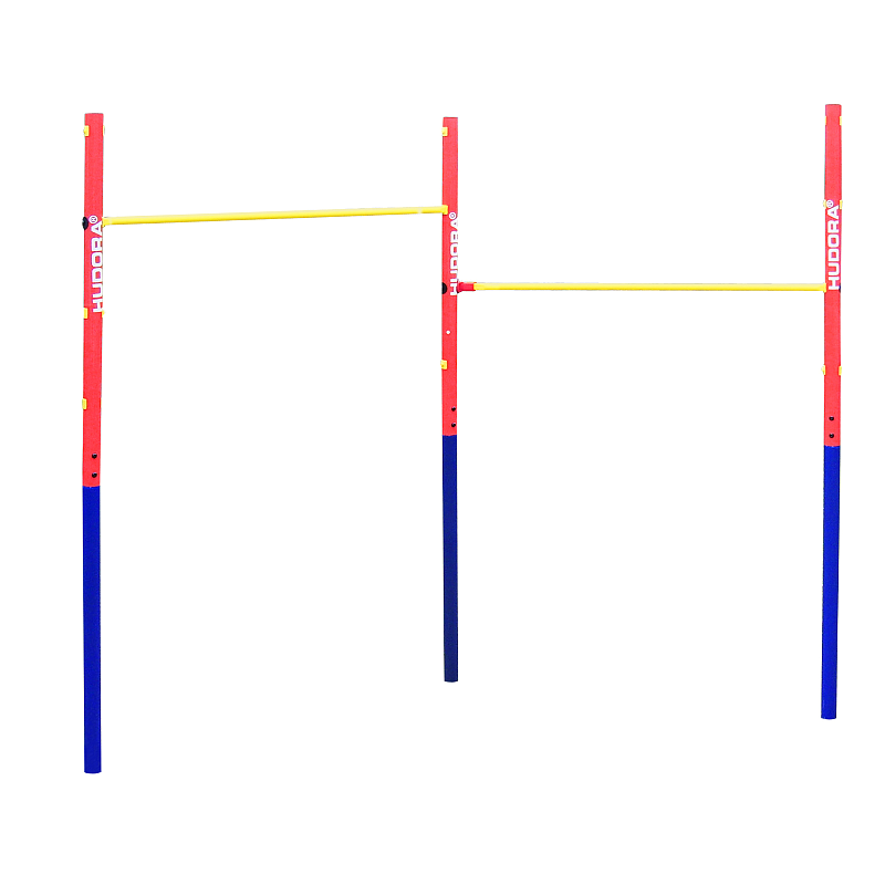 HUDORA 64002 Klimmzugstange 100 kg Blau, Rot, Gelb