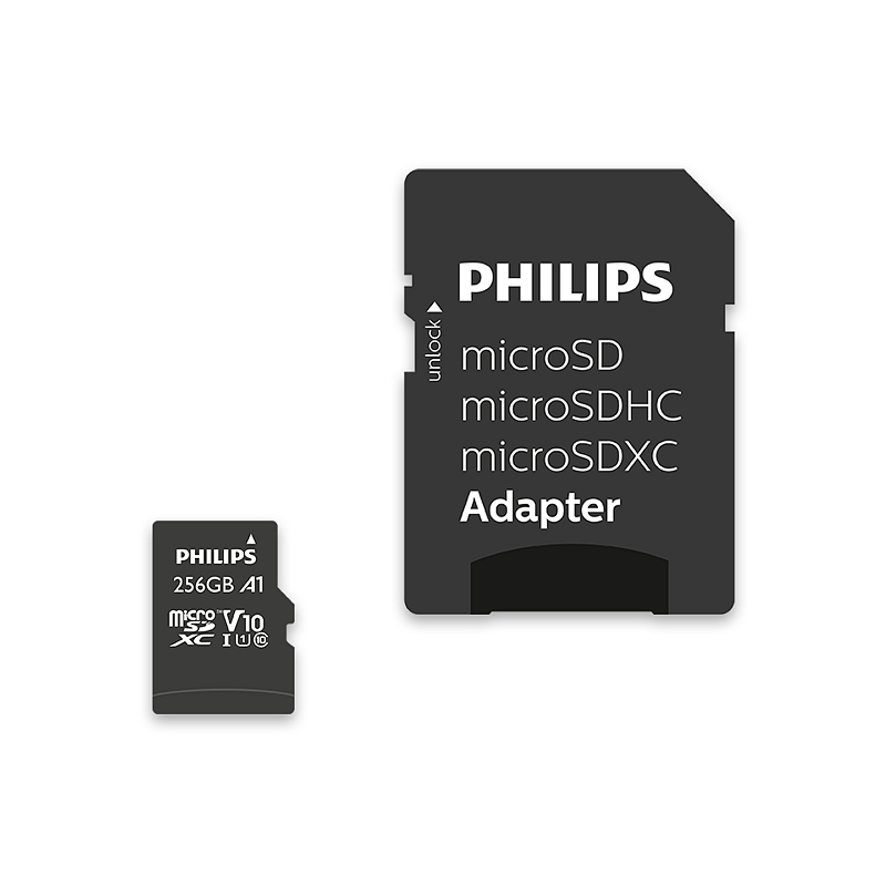 Philips FM25MP45B/00 Speicherkarte 256 GB MicroSDHC UHS-I Klasse 10
