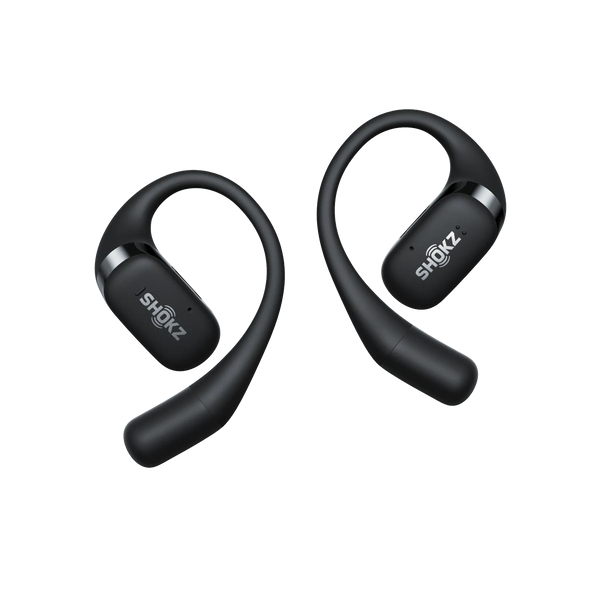 SHOKZ OpenFit Kopfhörer Kabellos Ohrbügel Anrufe/Musik/Sport/Alltag Bluetooth Schwarz