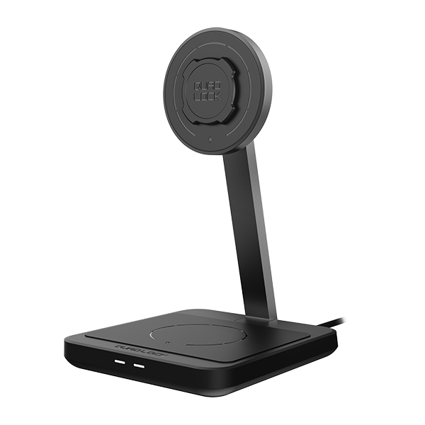 Quad Lock QLM-2DWC Ladegerät für Mobilgeräte Universal Schwarz AC Kabelloses Aufladen Schnellladung Drinnen