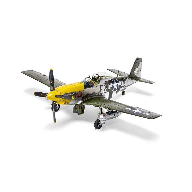 Airfix North American P51-D Mustang Starrflügelflugzeug-Modell Montagesatz 1:48