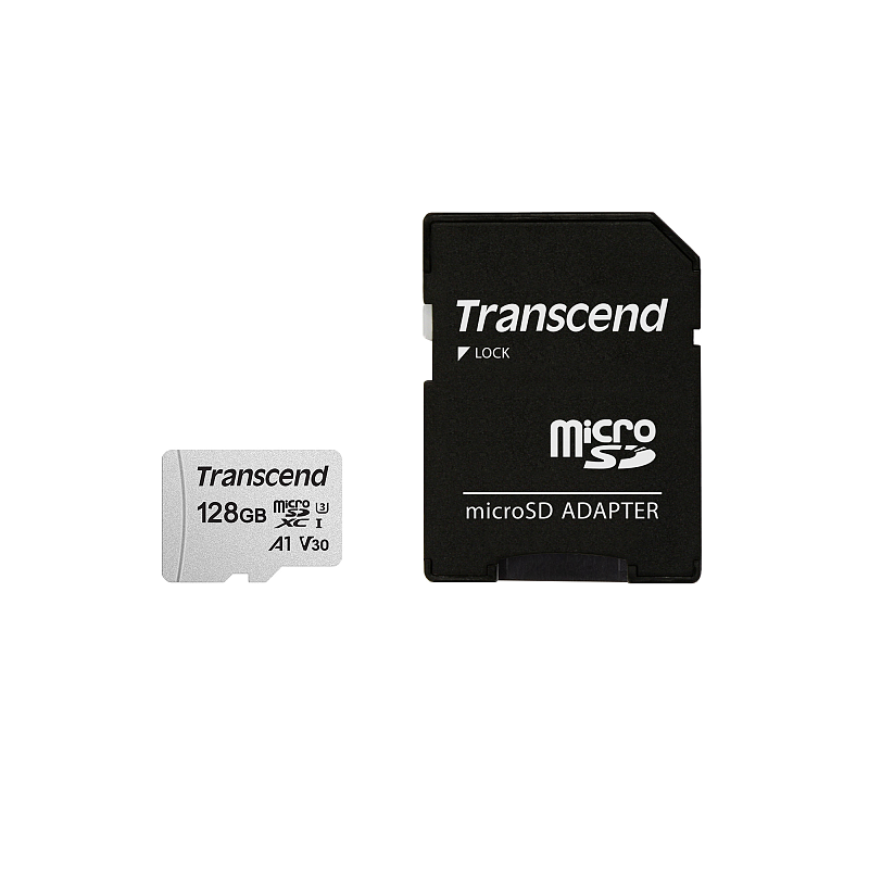 Transcend TS128GUSD300S-A Speicherkarte 128 GB MicroSDXC NAND Klasse 10