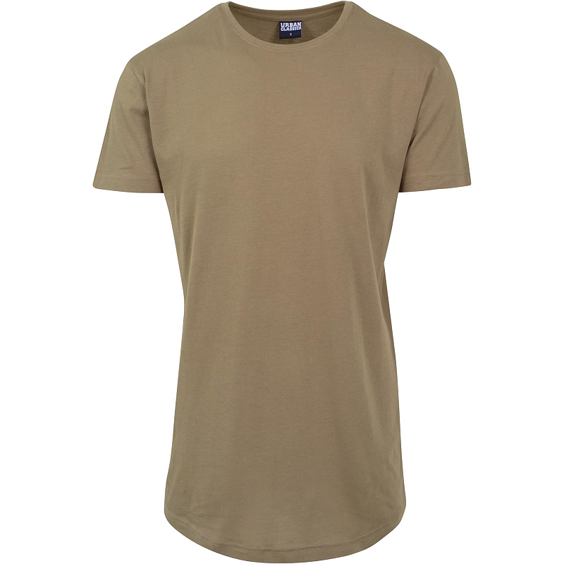 Urban Classics Shaped Long Tee T-Shirt Rundhals Kurzärmel Baumwolle