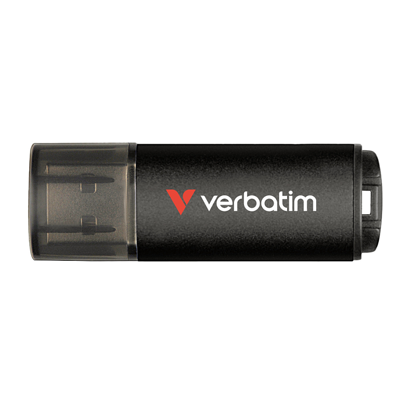 Verbatim V200 Metal USB Drive 128 GB USB-Stick USB Typ-A 3.2 Gen 1 (3.1 Gen 1) Schwarz