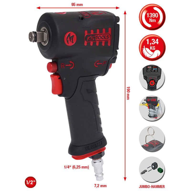 KS Tools 515.1270 Elektroschrauber/Schlagschrauber