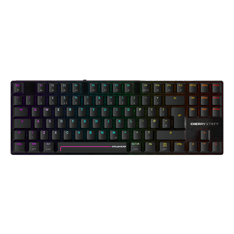 CHERRY MX 8.2 Pro TMR Wireless Tastatur Gaming USB + RF Wireless + Bluetooth QWERTY UK Englisch Schwarz