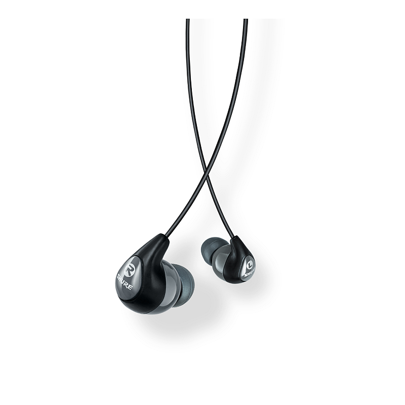 Shure SE112-GR Kopfhörer Kabelgebunden im Ohr Anrufe/Musik Schwarz, Grau