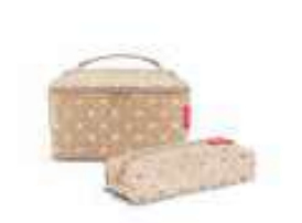 Reisenthel FG6050 Kompakter Schminkkoffer Beige, Weiß