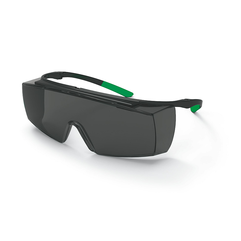 Uvex 9169545 Schutzbrille/Sicherheitsbrille Grün, Schwarz