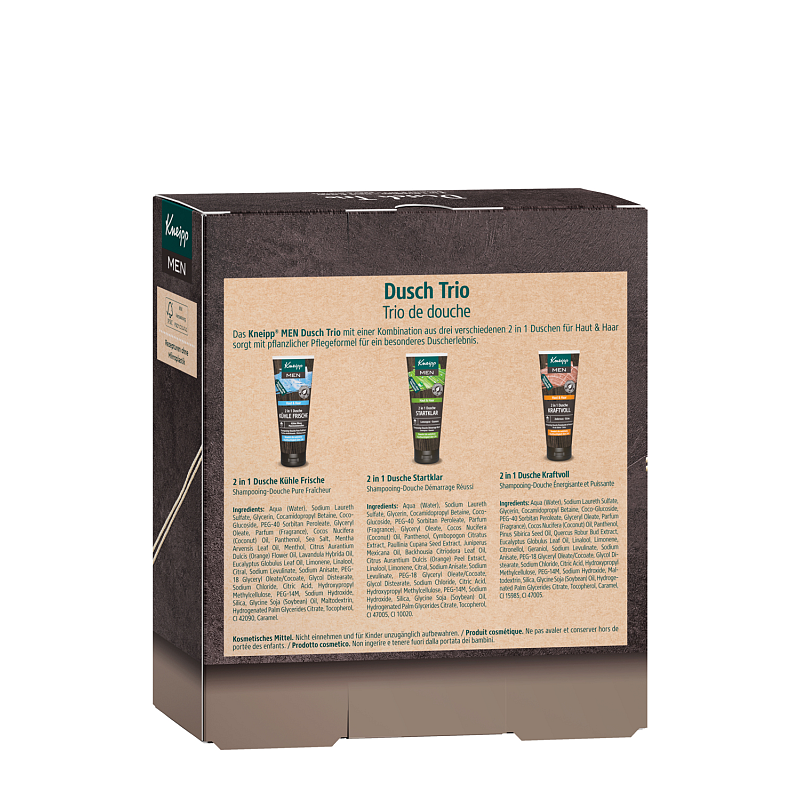 Kneipp 918400 Duschgel/Waschlotion 75 ml Männer Körper & Haar