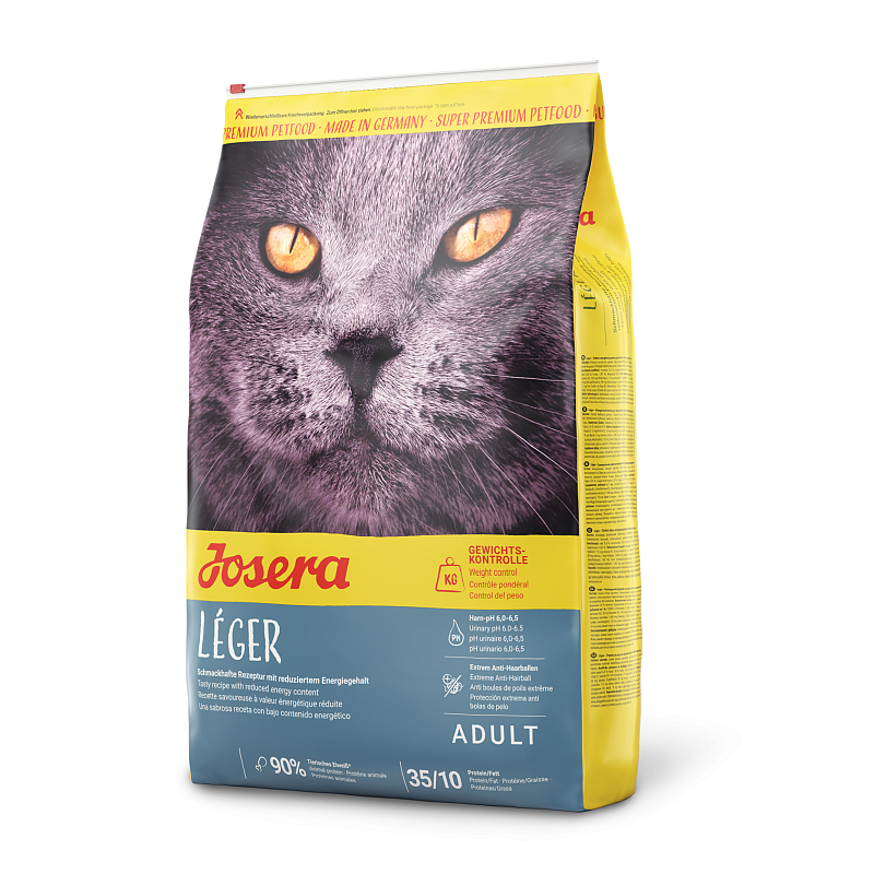 Josera LÉGER Katzen-Trockenfutter 10 kg Adult Geflügel