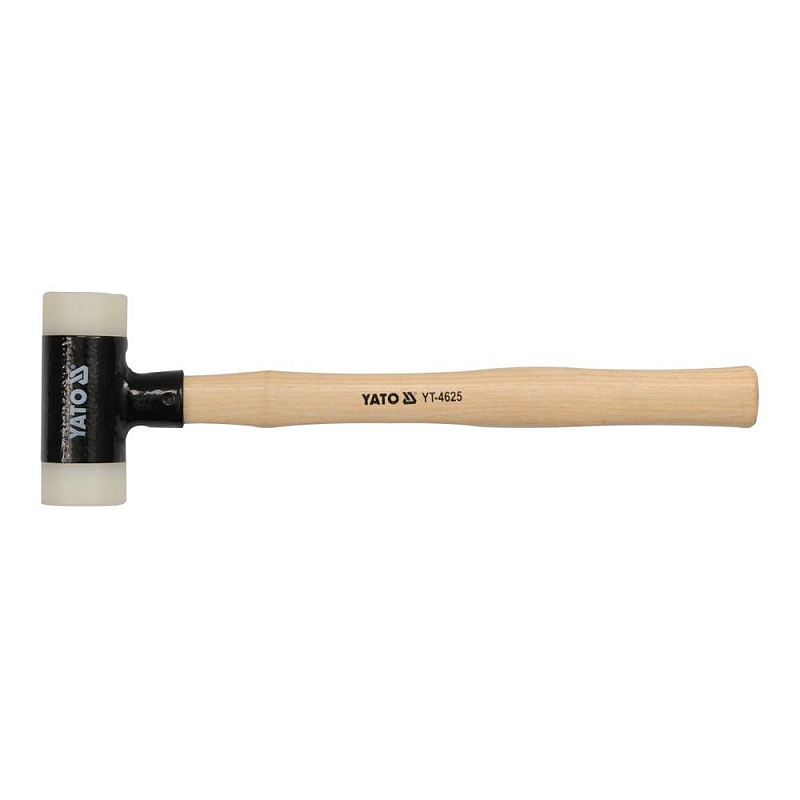 Yato YT-4625 Hammer Rückstoßfreier Hammer Schwarz, Holz