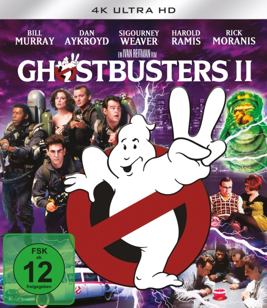 PLAION Ghostbusters II Blu-ray 4K Ultra HD Deutsch, Englisch, Französisch, Italienisch, Japanisch, Polnisch, Portugiesisch