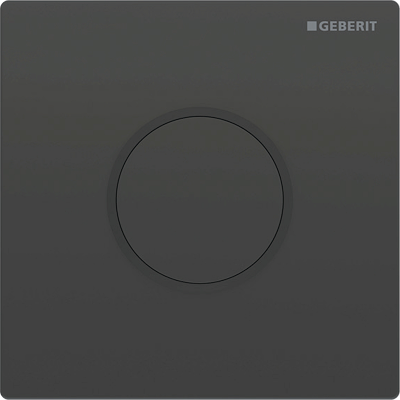 Geberit 116.025.DW.1 Ersatzteil für Toilettenspülung Spülplatte Schwarz