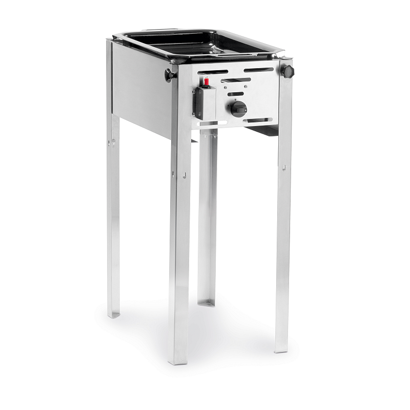 Hendi GRILL-MASTER MINI Kochstation Propan/Butan Edelstahl 5800 W
