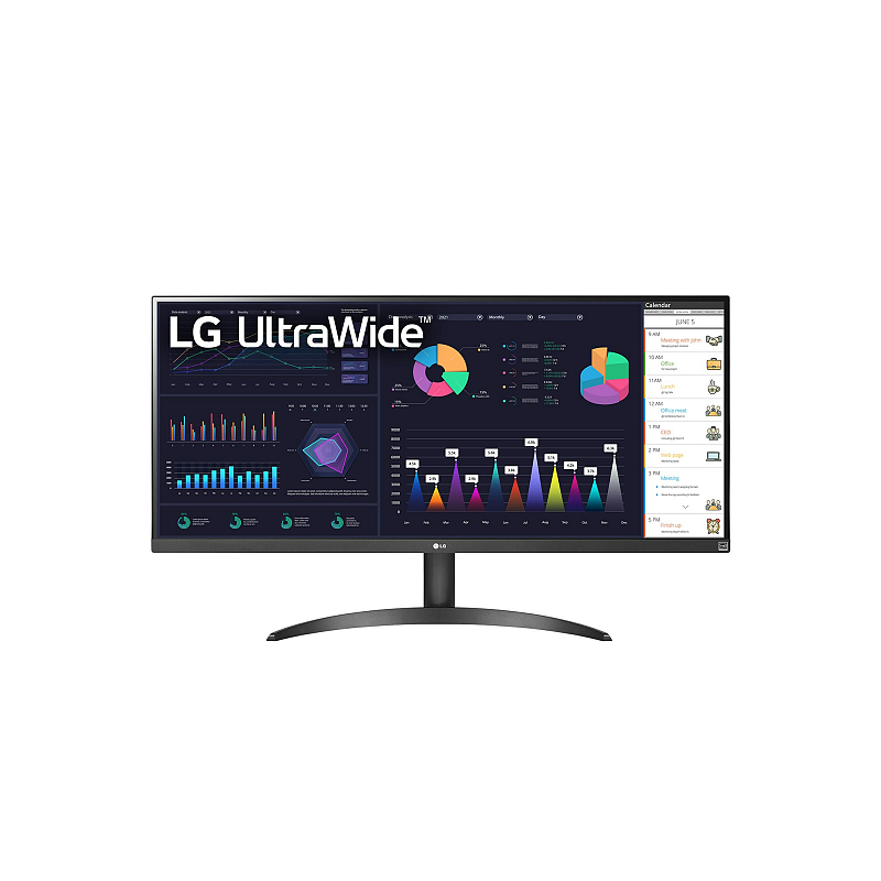 LG 34WQ500-B Computerbildschirm 86,4 cm (34") 2560 x 1080 Pixel UltraWide Full HD LED Schwarz