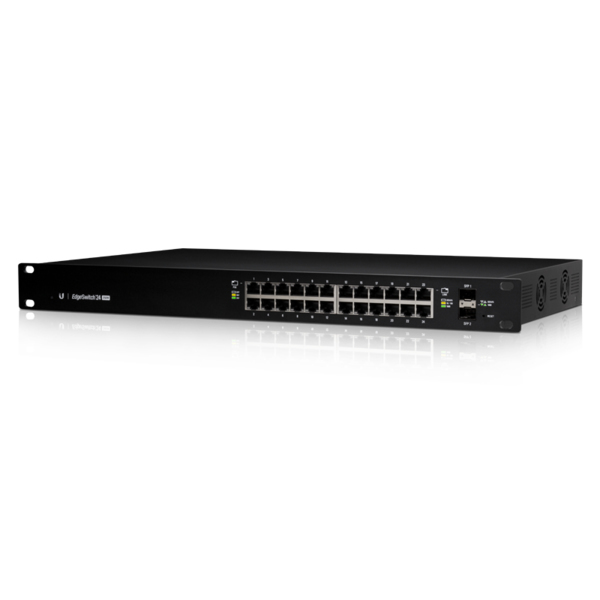 Ubiquiti EdgeSwitch 24 250W Managed L2/L3 Gigabit Ethernet (10/100/1000) Power over Ethernet (PoE) 1U Schwarz