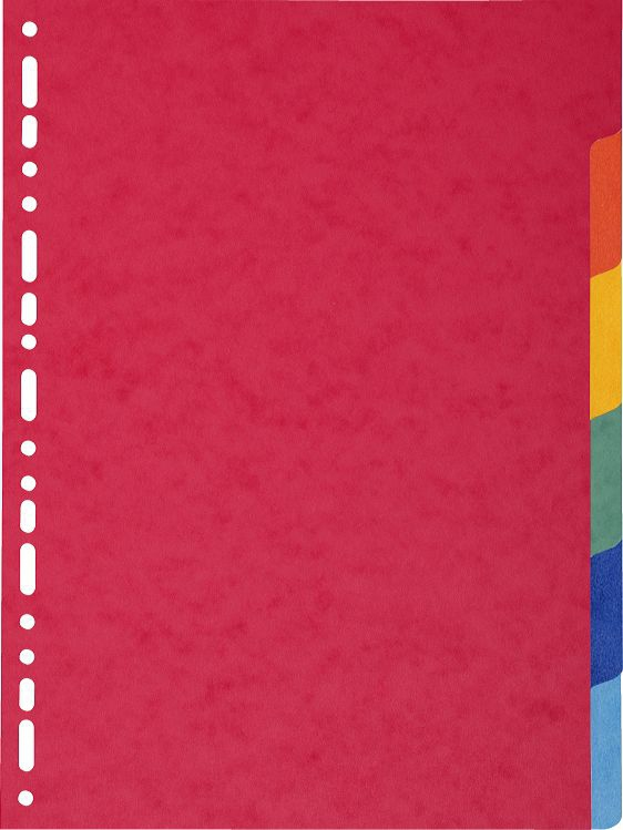 Exacompta 1406E Trennblatt Rot
