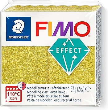 Staedtler FIMO 8010-112 Töpferei-/ Modellier-Material Modellierton 57 g Gold 1 Stück(e)