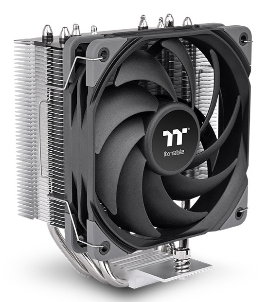 Thermaltake UX400 Prozessor Luftkühlung 12 cm Schwarz, Silber 1 Stück(e)