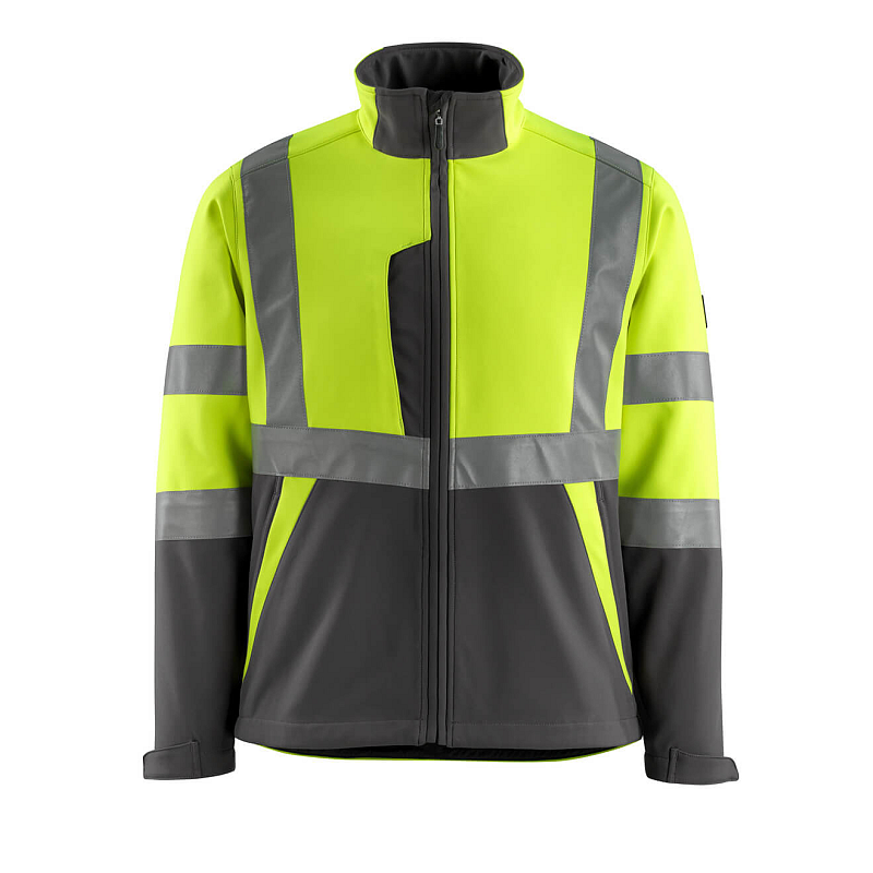 MASCOT 15902-253-1718-L Jacke Anthrazit, Gelb