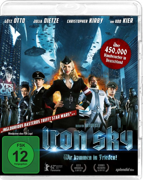 WVG Iron Sky - Director's Cut - Wir kommen in Frieden! Blu-ray Deutsch, Englisch