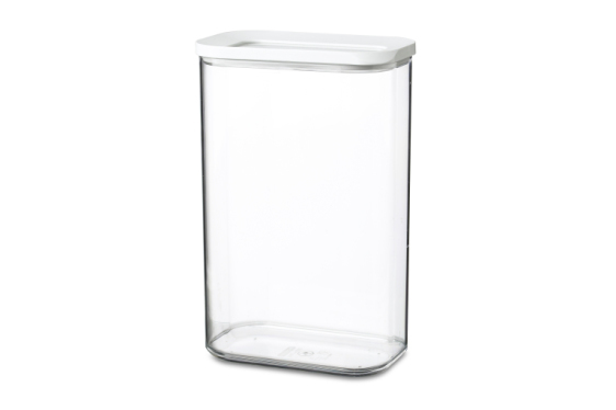Rosti Mepal Modula Rechteckig Box 2 l Transparent, Weiß 1 Stück(e)