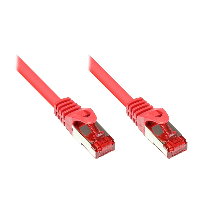 Kabelmeister SO-31380 Netzwerkkabel Rot 50 m Cat6 S/FTP (S-STP)