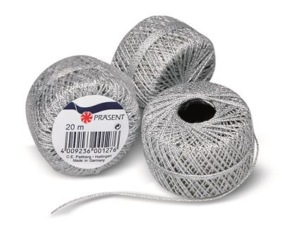 Pattberg WOLGA silber 15 x 20 m Kordel Ø 2 mm