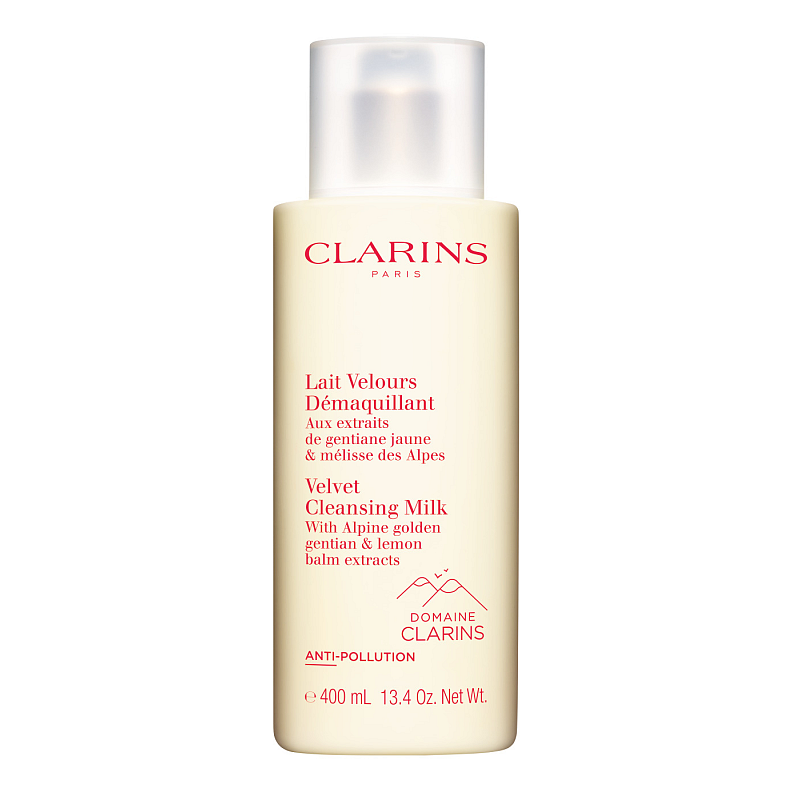 Clarins Velvet Cleansing Milk Reinigungsmilch Frauen 400 ml