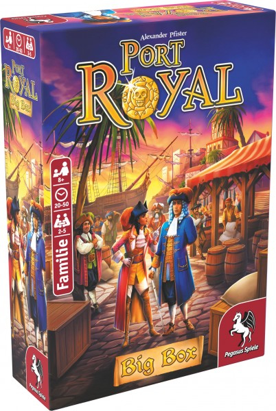 Pegasus Port Royal Big Box Brettspiel Familie