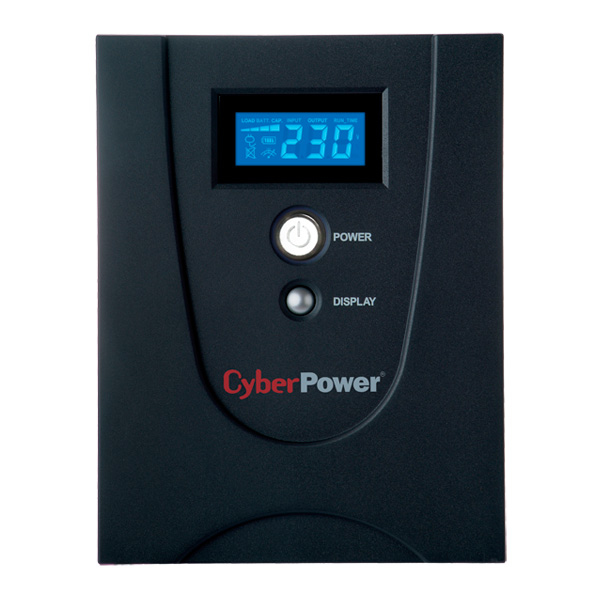 CyberPower VALUE2200EILCD Unterbrechungsfreie Stromversorgung (USV) 2,2 kVA 1320 W 6 AC-Ausgänge