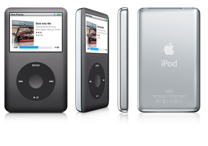 Apple iPod classic 160GB Schwarz
