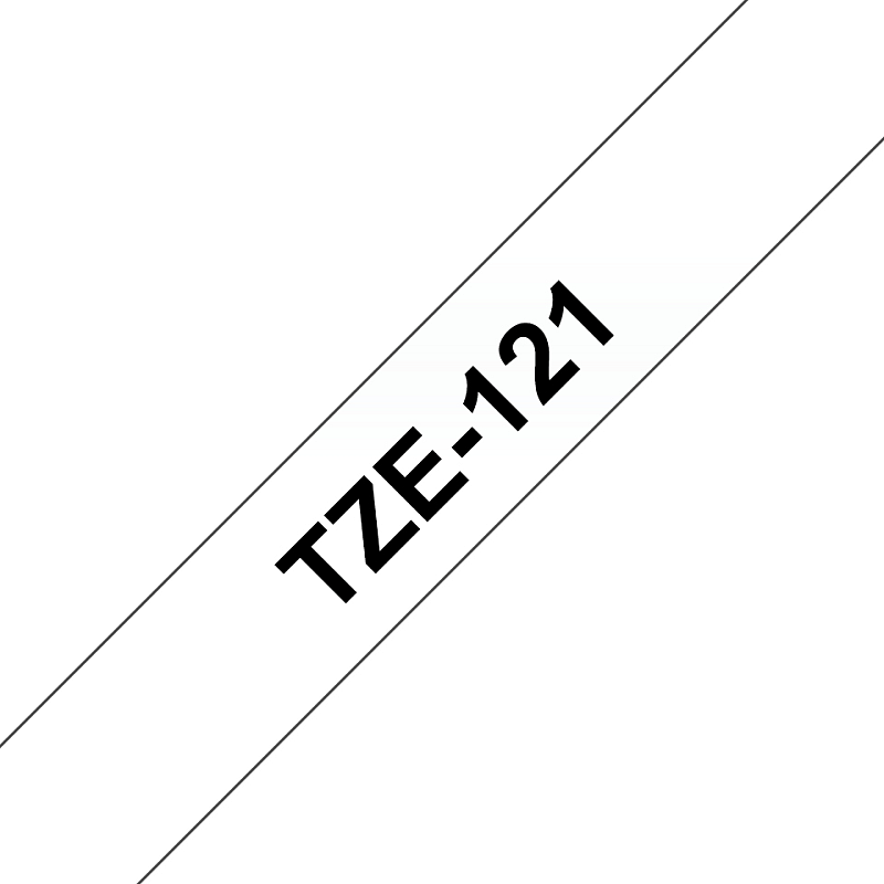 Brother TZE-121 Etiketten erstellendes Band