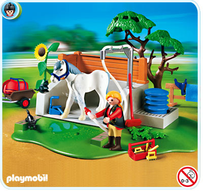 Playmobil Horse Washing Station