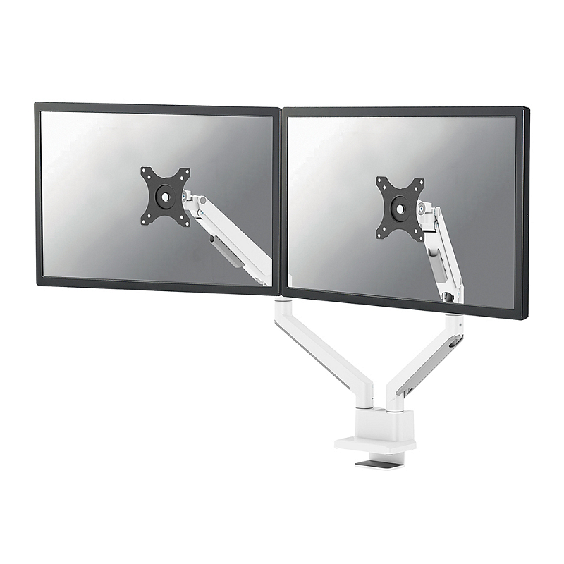 Neomounts DS70-250WH2 Monitorarm 17-32" - Gasfeder - Topfix - 180°-Stopp