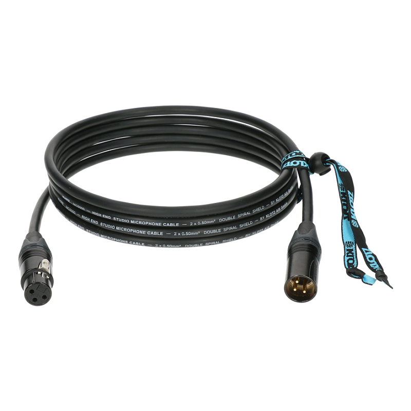 KLOTZ AIS GmbH M5FM Audio-Kabel 10 m XLR Schwarz