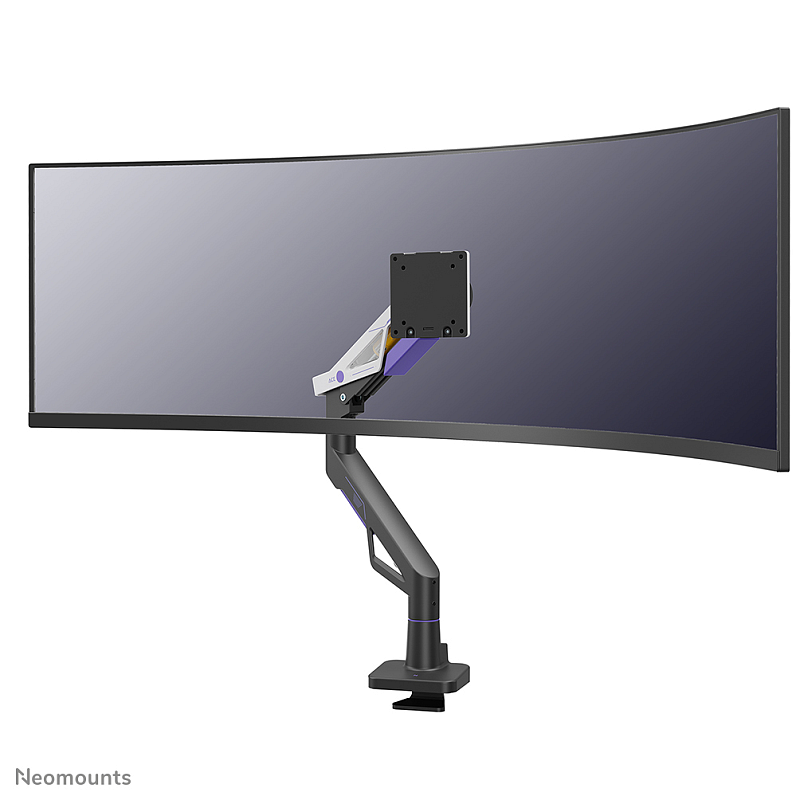 Neomounts DS70-256BL1 Monitorarm Gaming 24-57" - Gasfeder - Topfix - 180°-Stopp