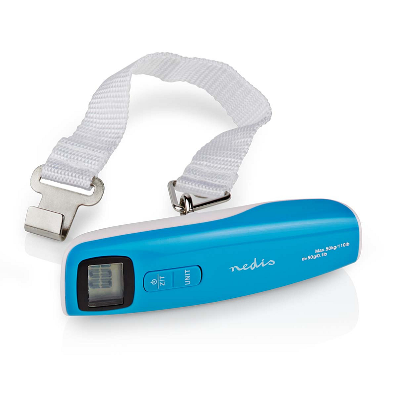 Nedis SCLU112BU Gepäckwaage 50 kg Elektronisch