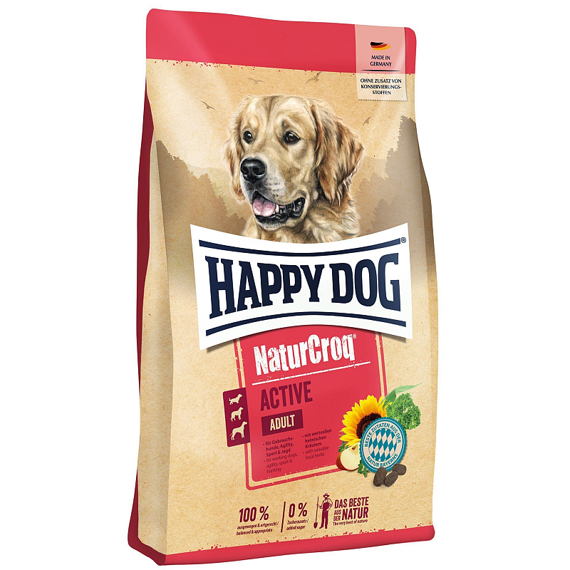 Happy Dog 60530 Hunde-Trockenfutter 15 kg Adult Geflügel