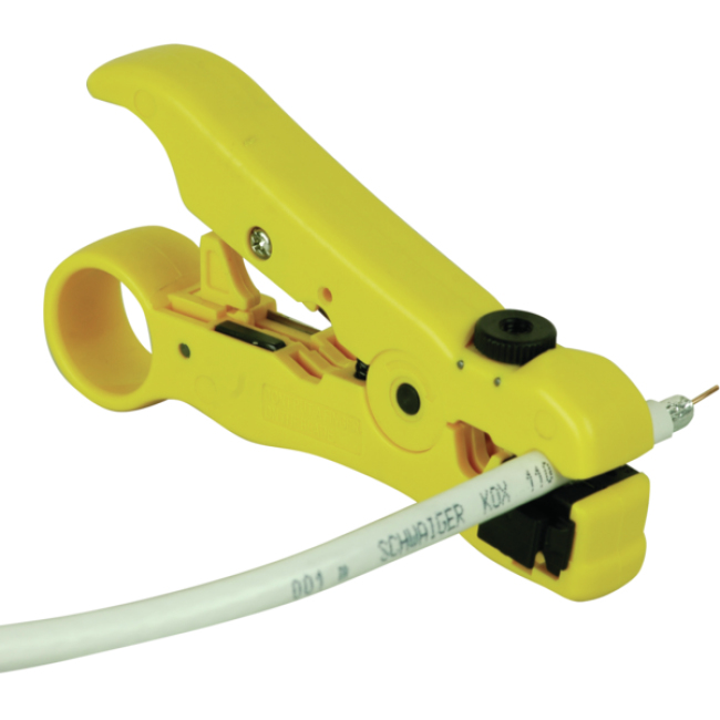 Schwaiger ABI212 531 Abisolierzange Gelb