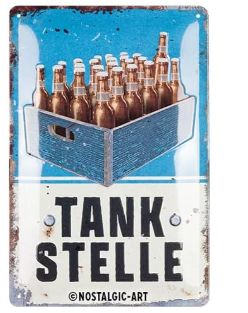 Nostalgic Art 45137444 Dekoratives Schild & Tafel für drinnen Metall Mehrfarbig
