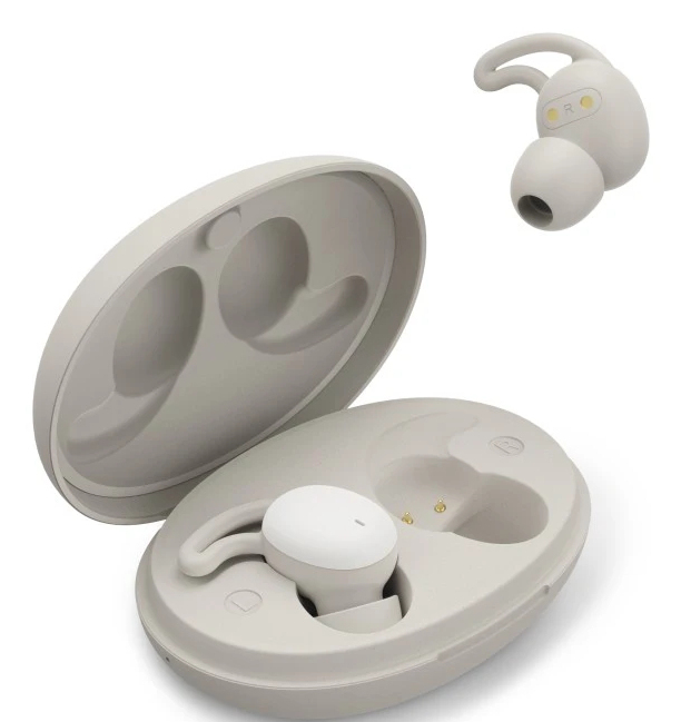 Hama Spirit Calm Kopfhörer True Wireless Stereo (TWS) im Ohr Anrufe/Musik Bluetooth Beige, Weiß