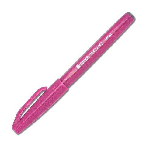 Pentel SES15C-P Kalligrafiefeder Pink 1 Stück(e)