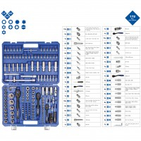 Brilliant Tools BT023172 Steckdosen/Steckdosen-Set Steckschlüssel-Satz