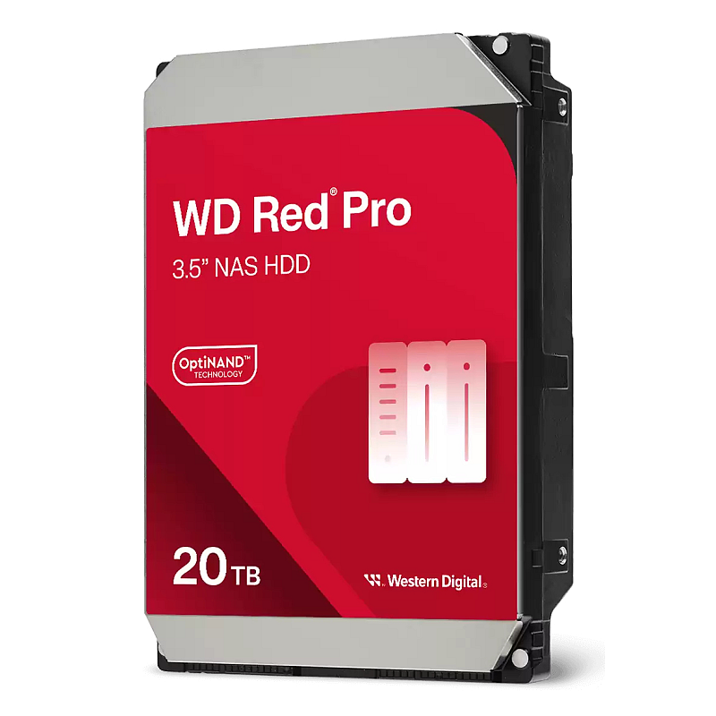 Western Digital Red Pro WD202KFGX Interne Festplatte 20 TB 7200 RPM 512 MB 3.5" Serial ATA III