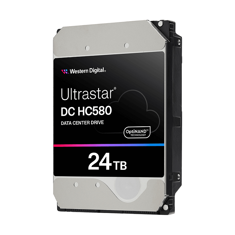Western Digital Ultrastar DC HC580 Interne Festplatte 24 TB 7200 RPM 512 MB 3.5" SAS