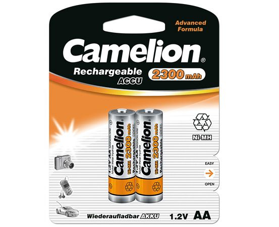 Camelion NH-AA2300-BP2 Wiederaufladbarer Akku AA Nickel-Metallhydrid (NiMH)