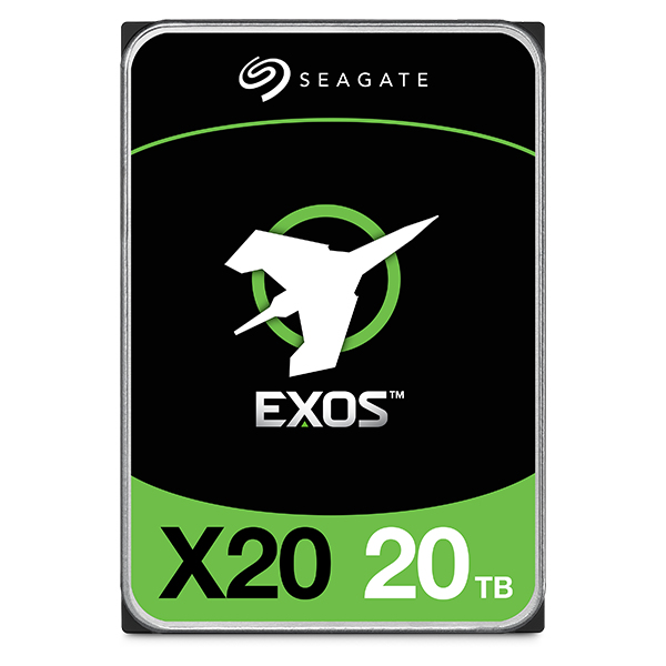 Seagate Enterprise Exos X20 Interne Festplatte 20 TB 7200 RPM 3.5" Serial ATA III